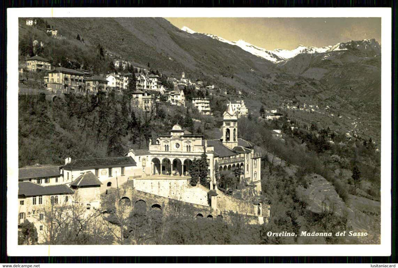 ORSELINA - Madonna Del Sasso. ( Ed. Foto W. Steck  Nº 541) Carte Postale - Orselina