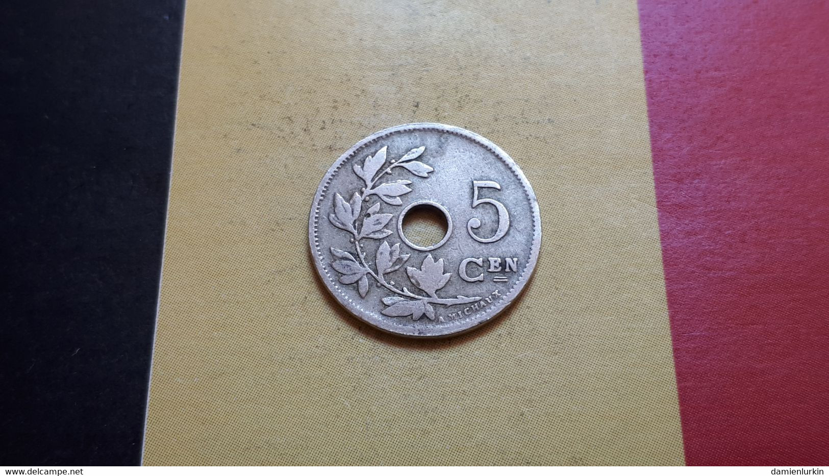 BELGIE LEOPOLD II 5 CENTIEMEN 1902 VL - 5 Cents