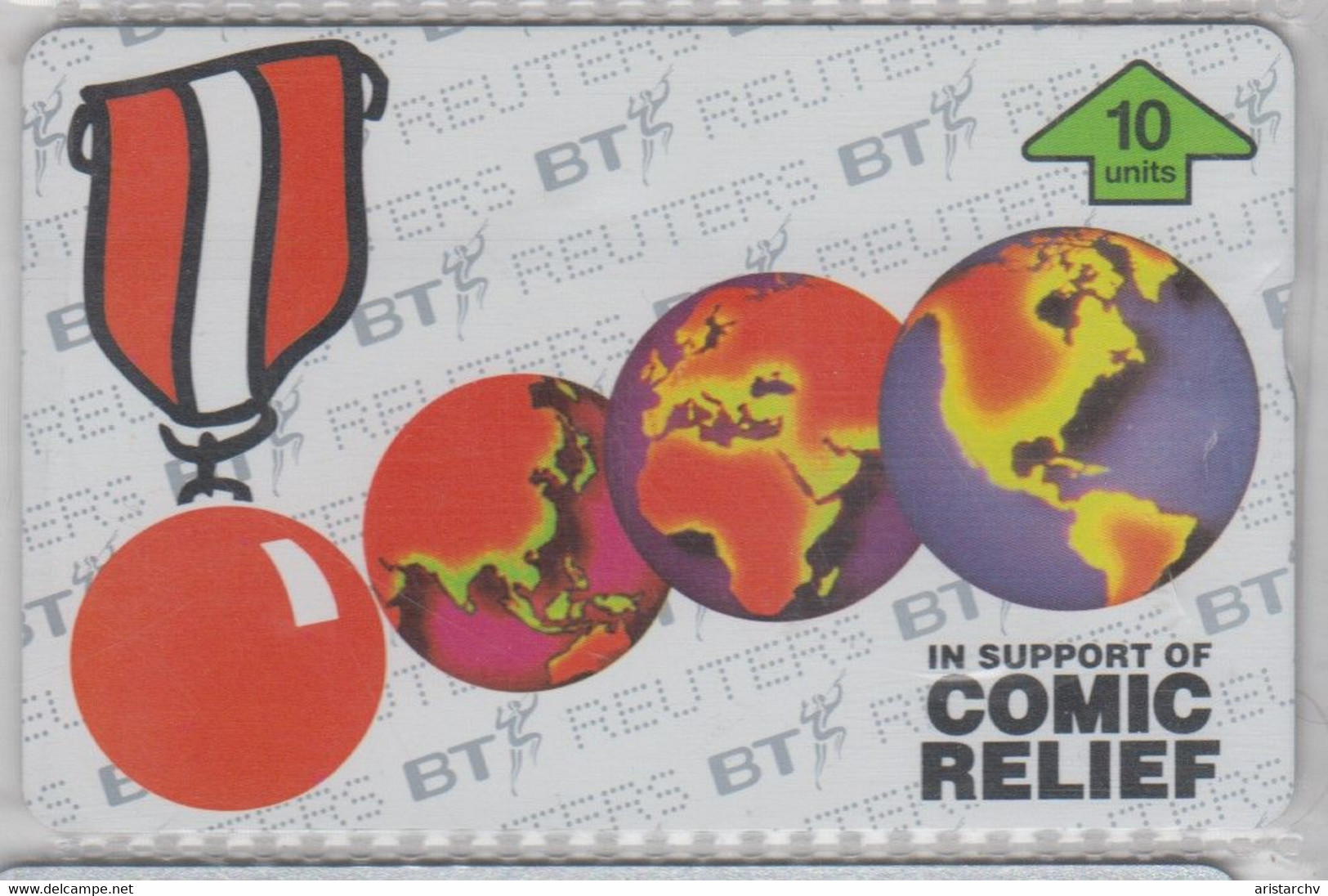 UNITED KINGDOM BT COMIC RELIEF REUTERS MINT - BT Emissioni Interne