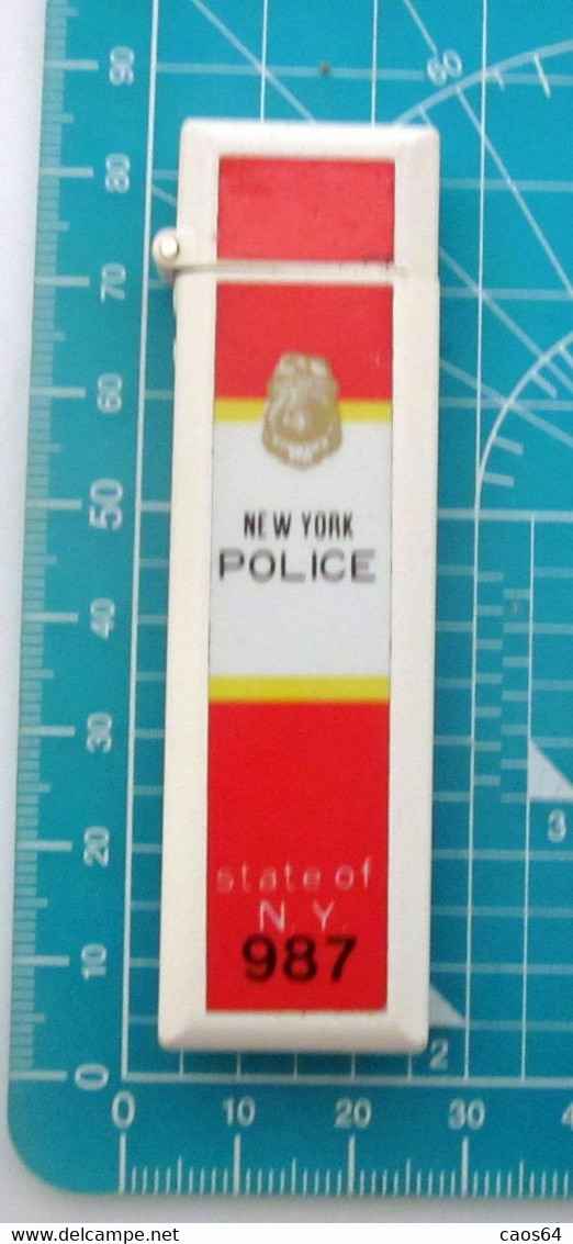 Accendino New York Police Vintage - Autres & Non Classés