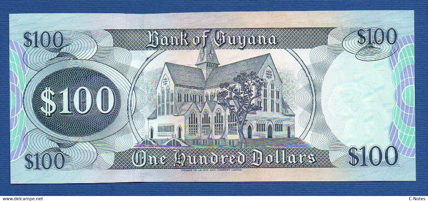 GUYANA - P.31(3) – 100 Dollars ND (2005) UNC Serie A/82 321261 - Guyana