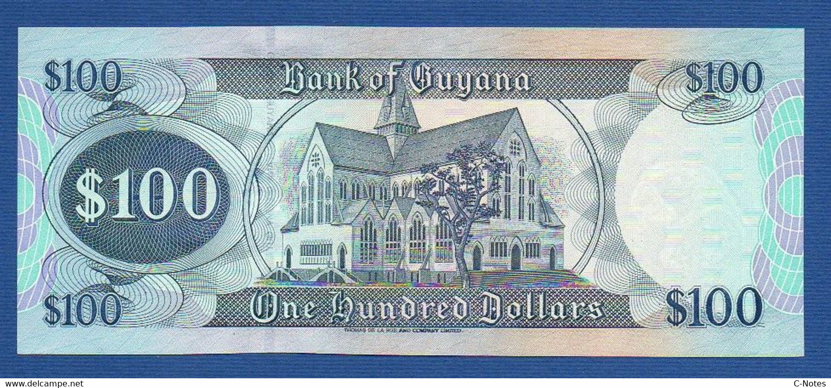 GUYANA - P.31(2) – 100 Dollars ND (1999 - 2005) UNC Serie A/59 734069 - Guyana