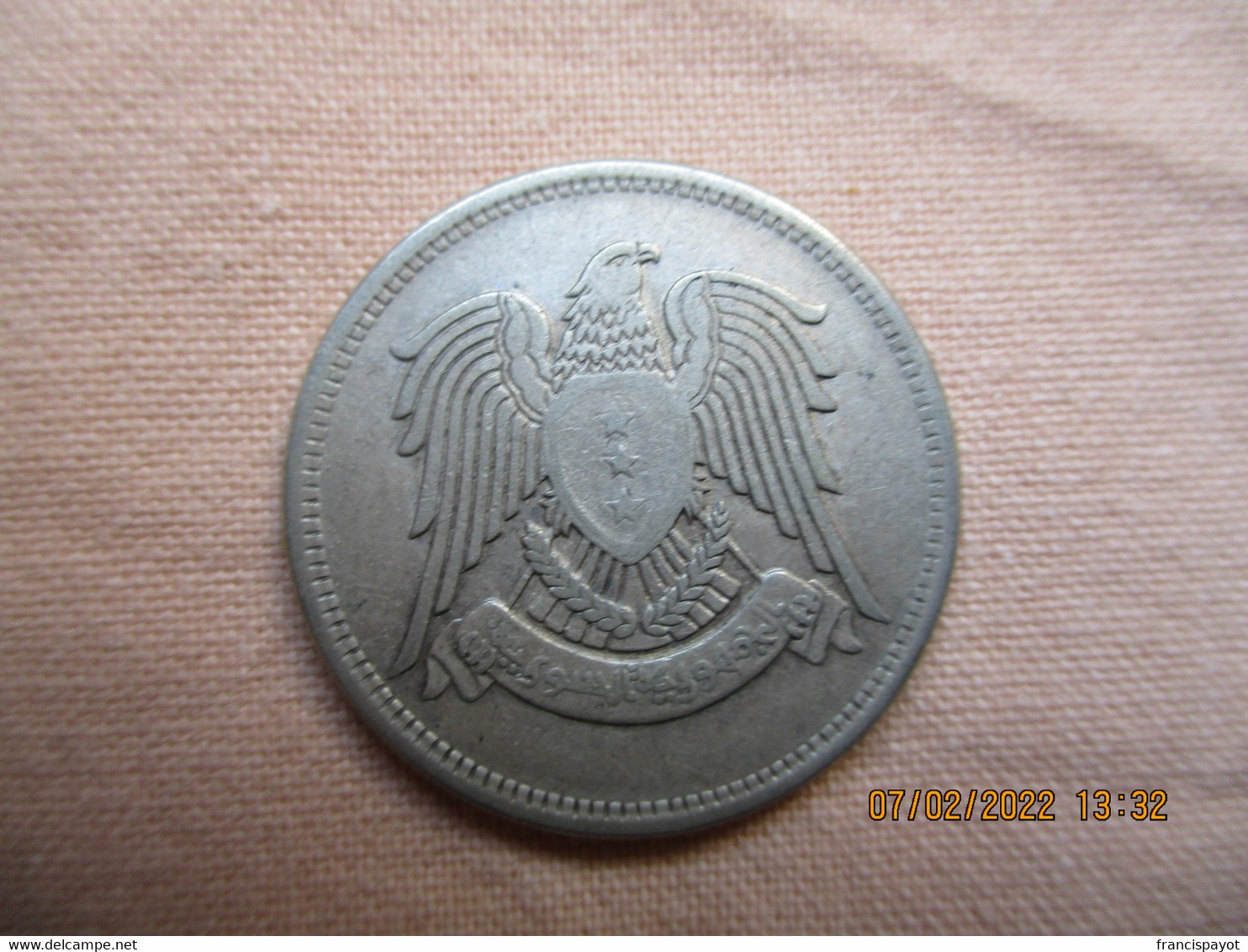 Syria: 50 Piastres 1947 (silver) - Syrië