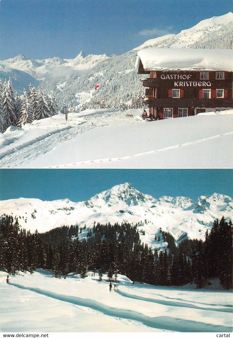 CPM - SILBERTAL - Panoramagasthof KRISTBERG - Bludenz