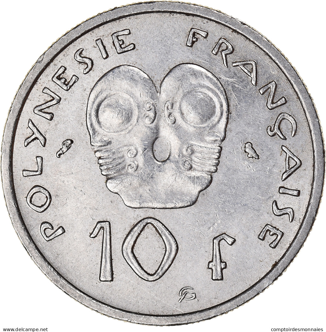 Monnaie, Polynésie Française, 10 Francs, 1972, Paris, TTB, Nickel, KM:8 - Costa D'Avorio