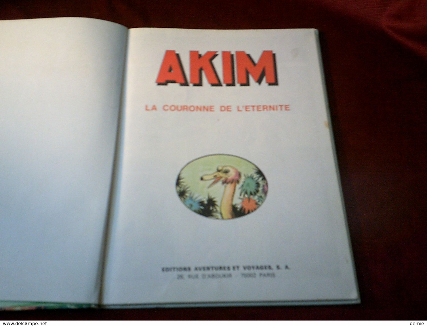 AKIM  LA COURONNE DE L'ETERNITE - Akim