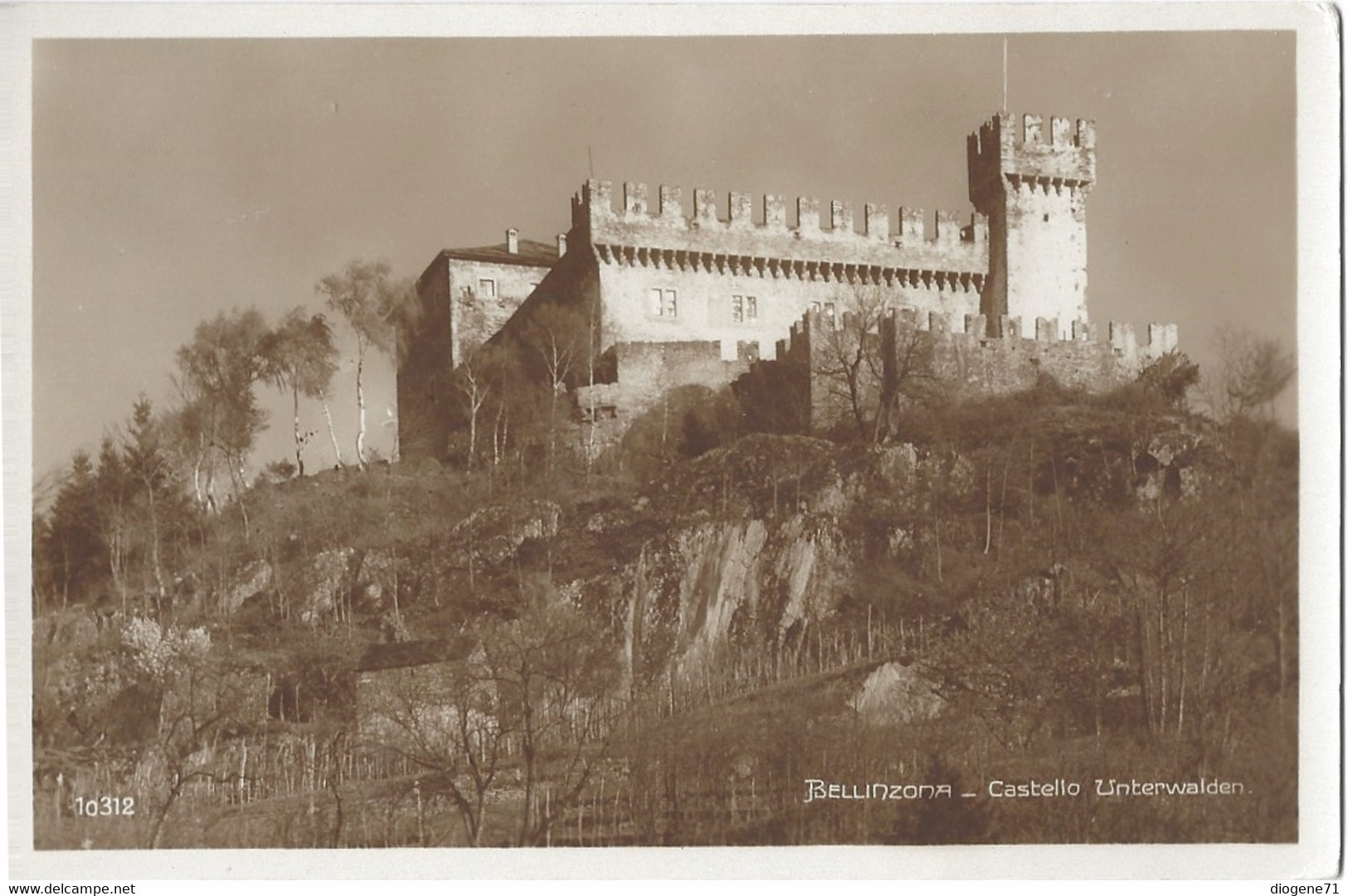 Bellinzona Castello Unterwalden - Bellinzone