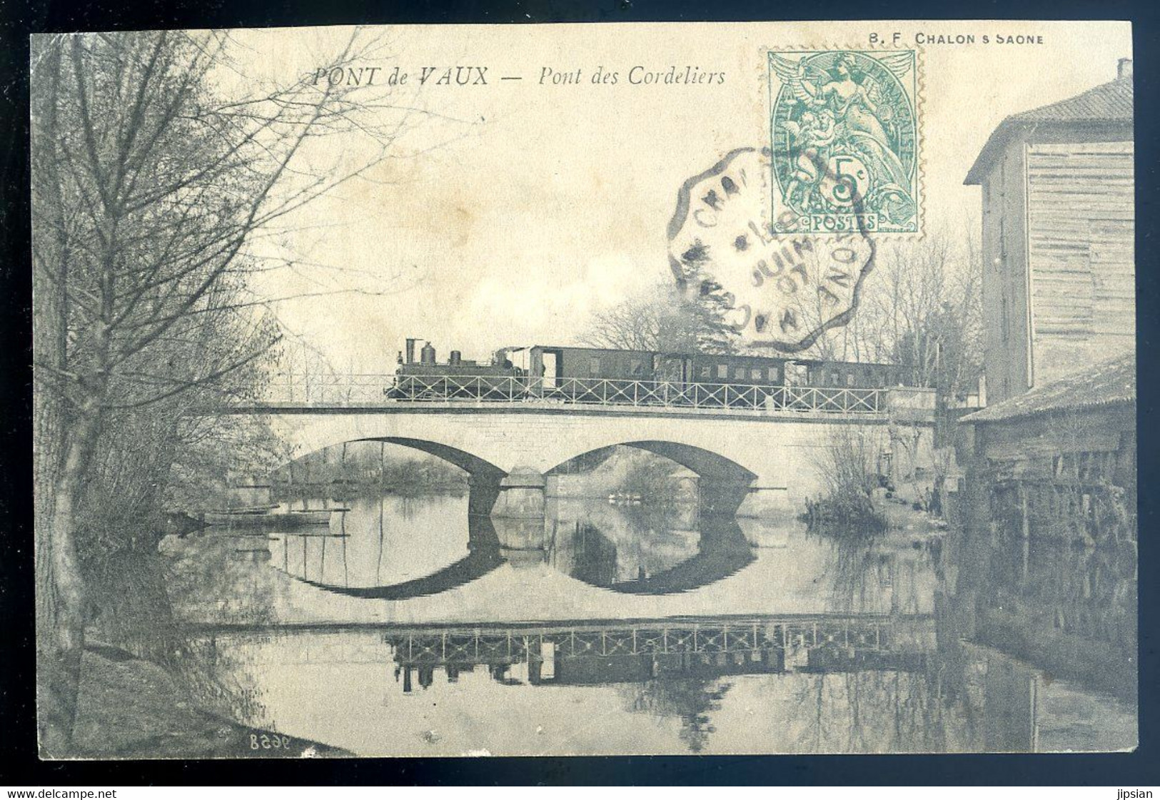 Cpa Du 01 Pont De Vaux -- Pont Des Cordeliers   FEV22-31 - Pont-de-Vaux