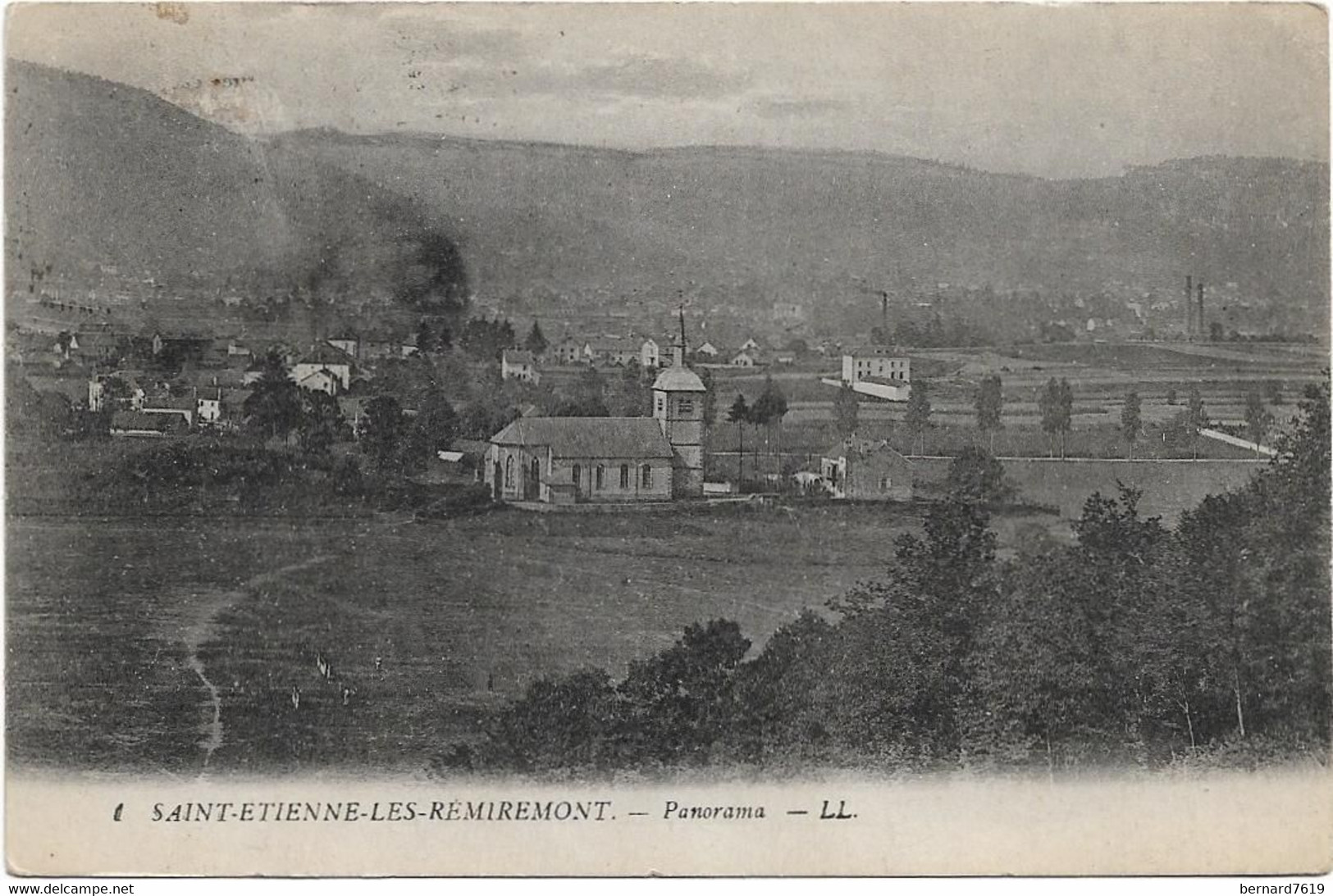 88    Saint  Etienne Les Remiremont  -   Panorama - Saint Etienne De Remiremont