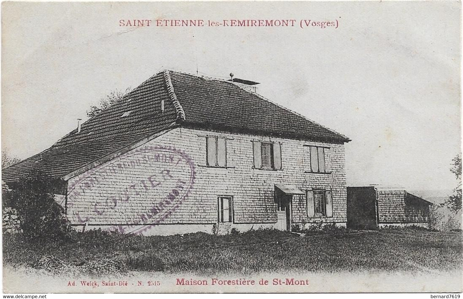 88    Saint  Etienne Les Remiremont  -  Maison Forestiere De Saint Mont - Saint Etienne De Remiremont