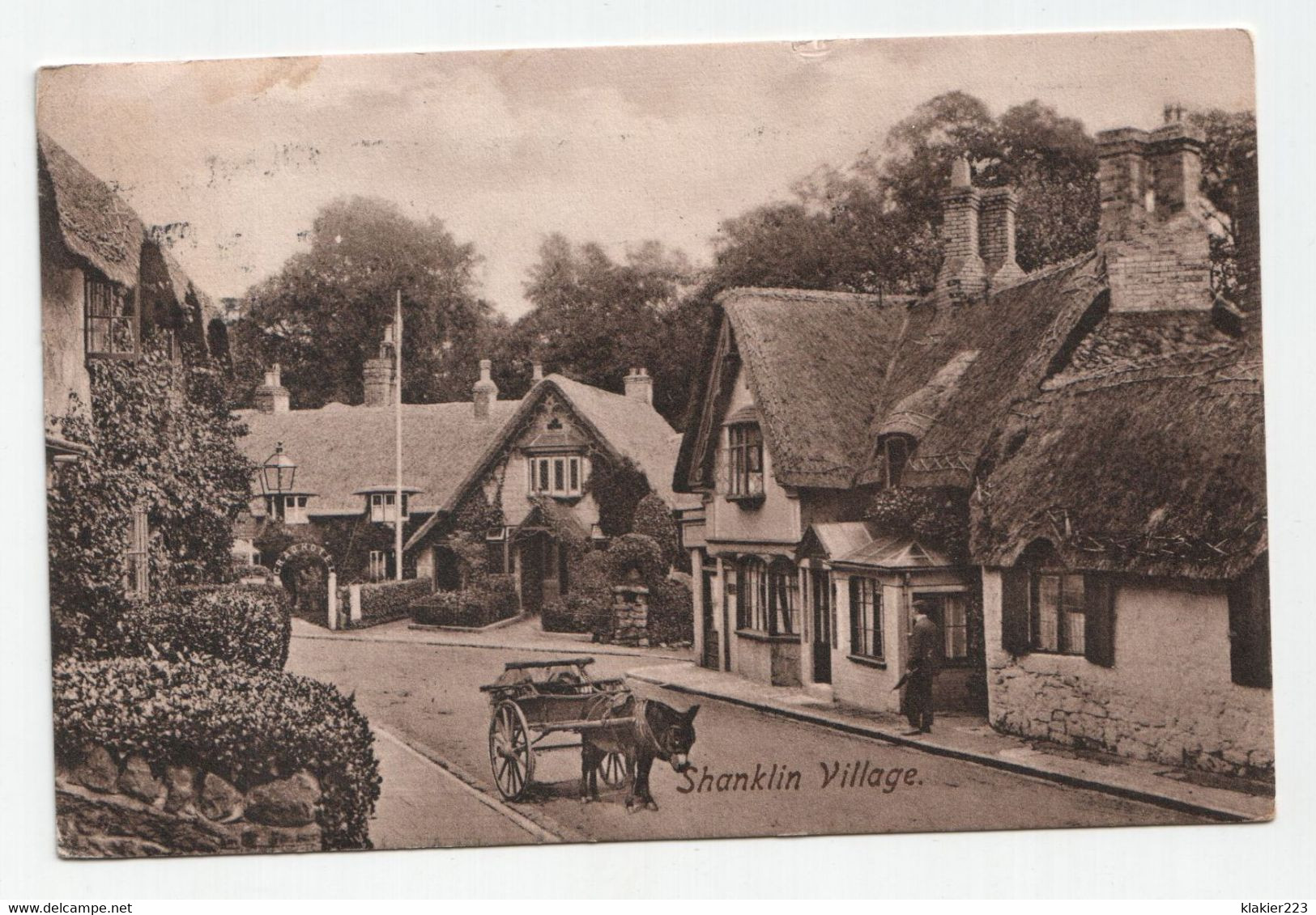 Shanklin Village. Jahr 1912 - Sandown