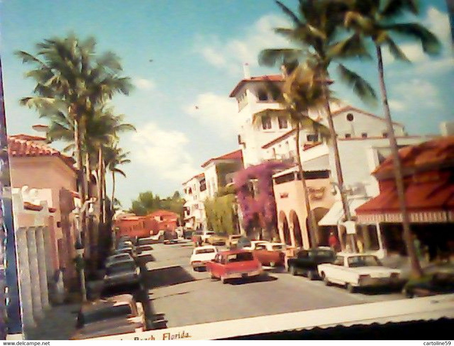 USA Florida Palm Beach Worth Avenue The Fifth Avenue AUTO CARS VB1979  IO6534 - Palm Beach