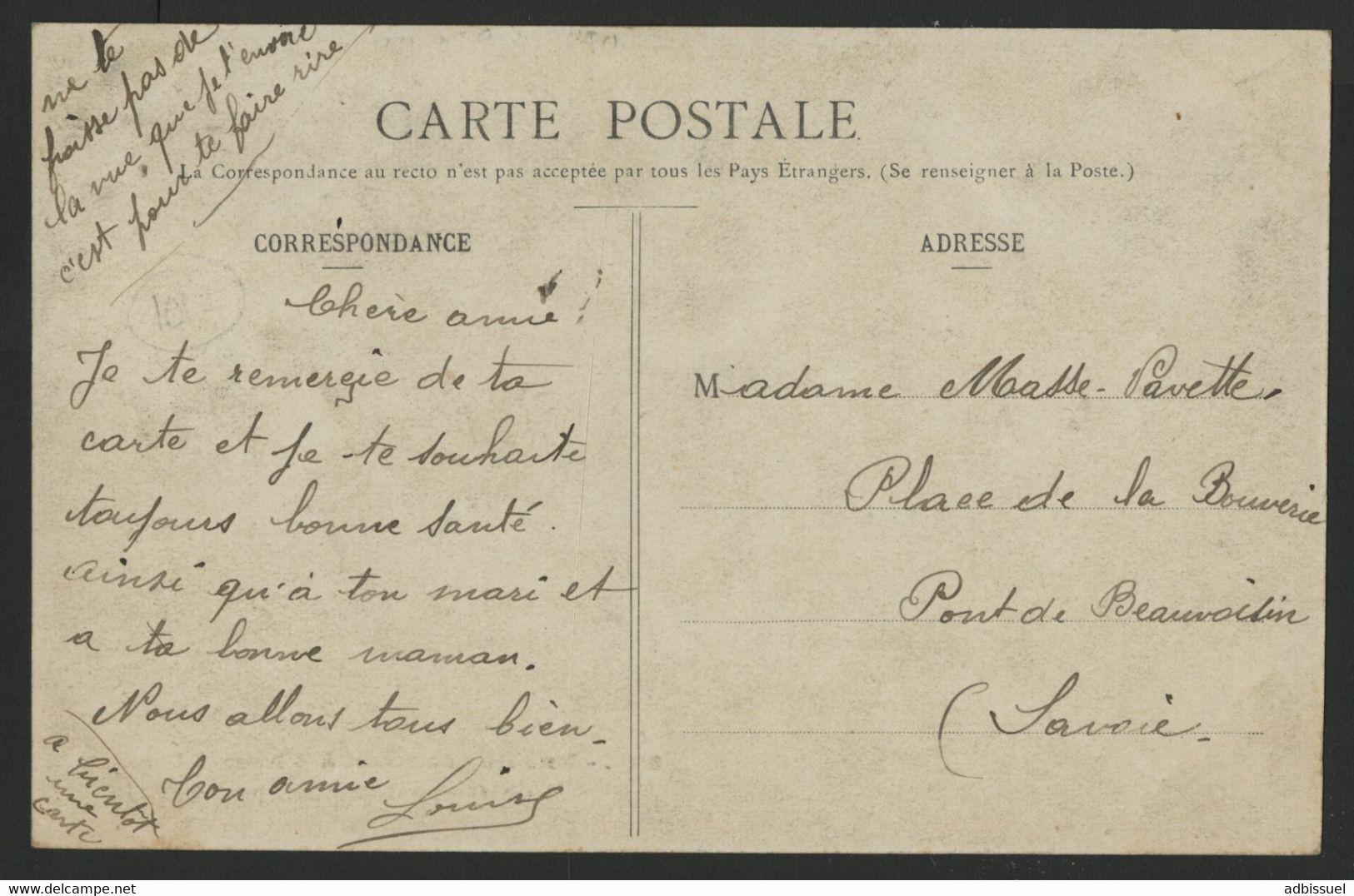 Les Petits Métiers De Paris. Une Rue De Paris à 4 Heures Le Matin ça Porte Bonheur. J. H. 906. Carte Ayant Voyagé. TB - Artisanry In Paris