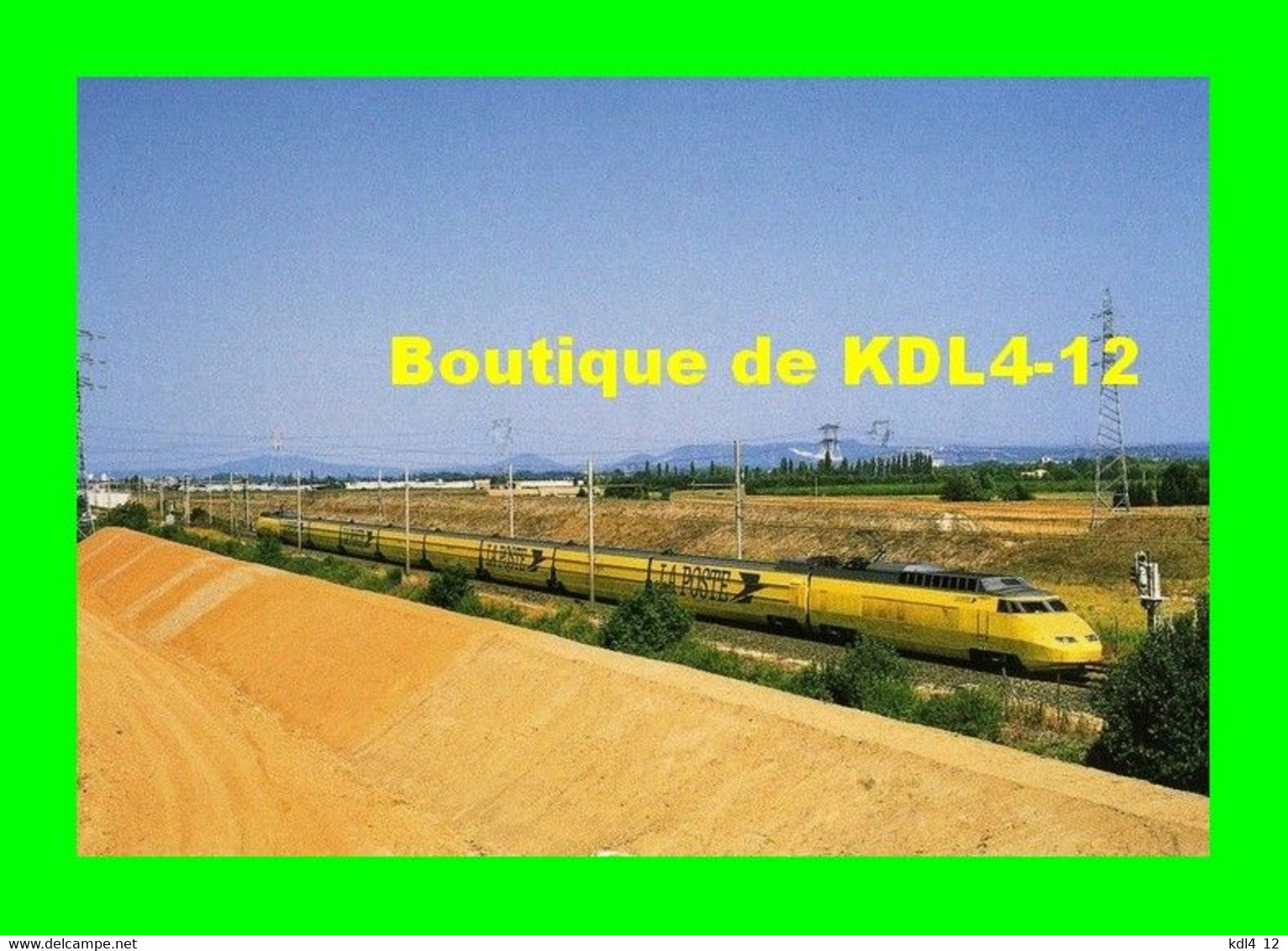 RU 0422 - TGV Postal Vers LAPALUD - Vaucluse - SNCF - Lapalud