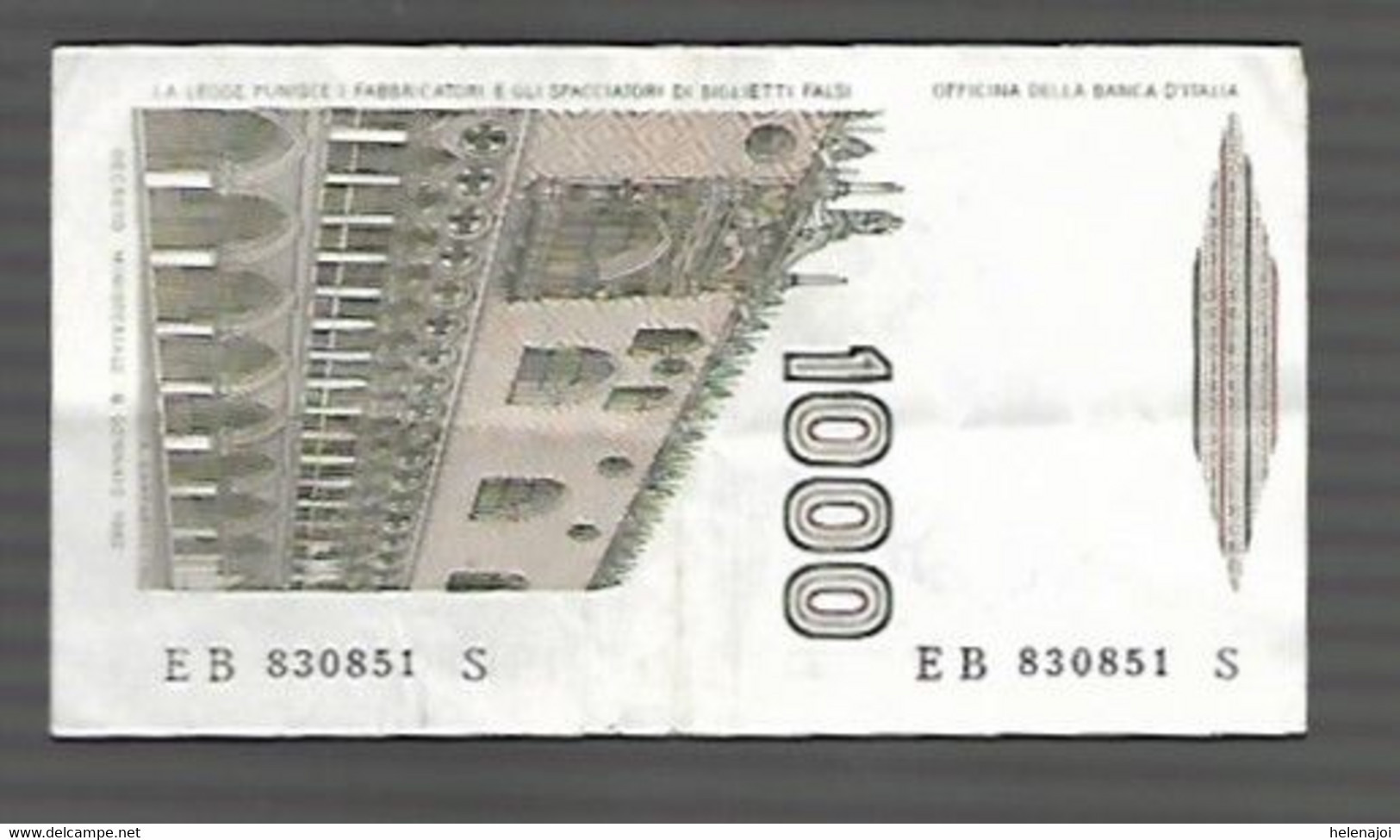 Italie - 1.000 Lire
