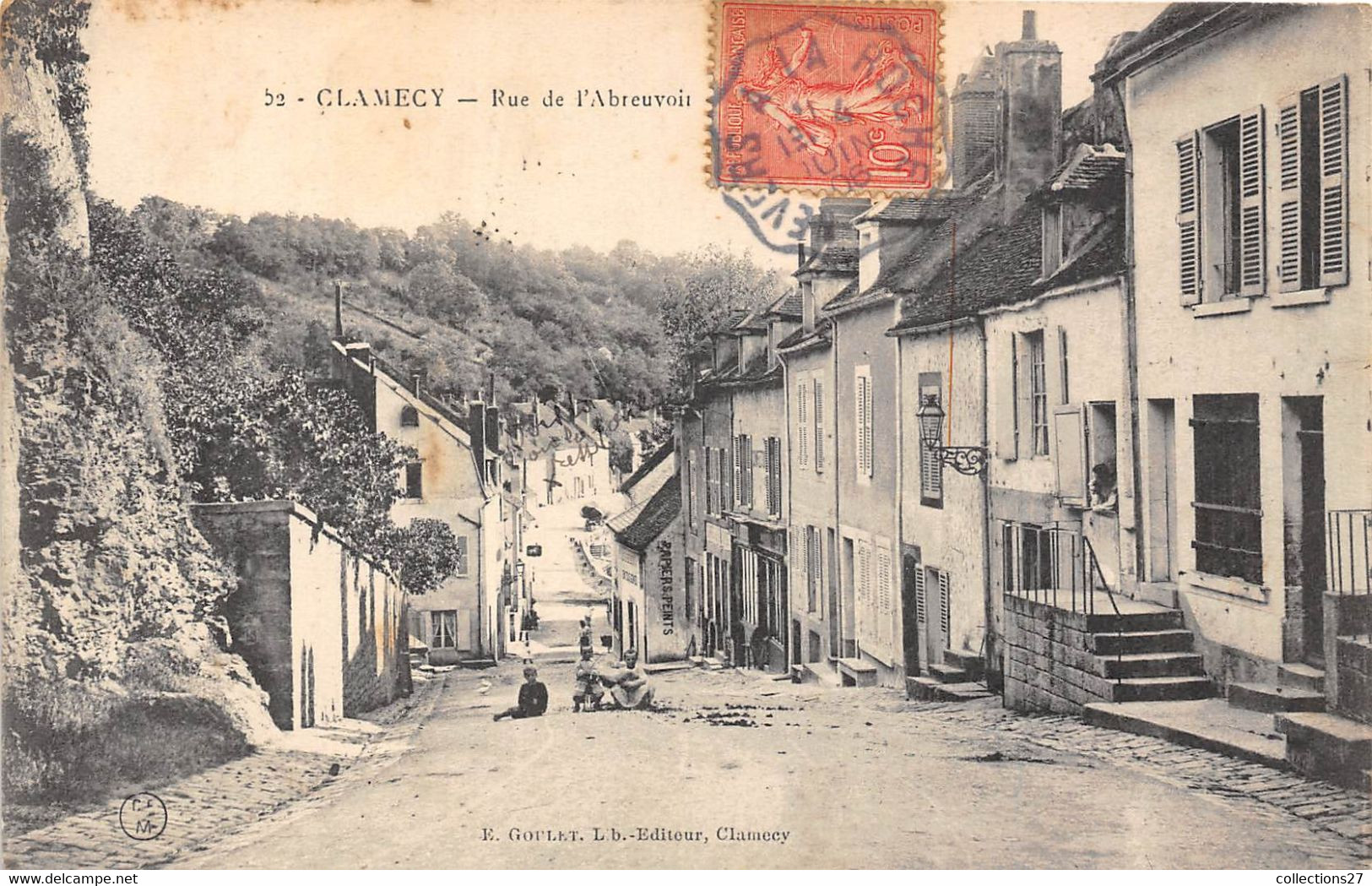 58-CLAMECY- RUE DE L'ABREUVOIR - Clamecy