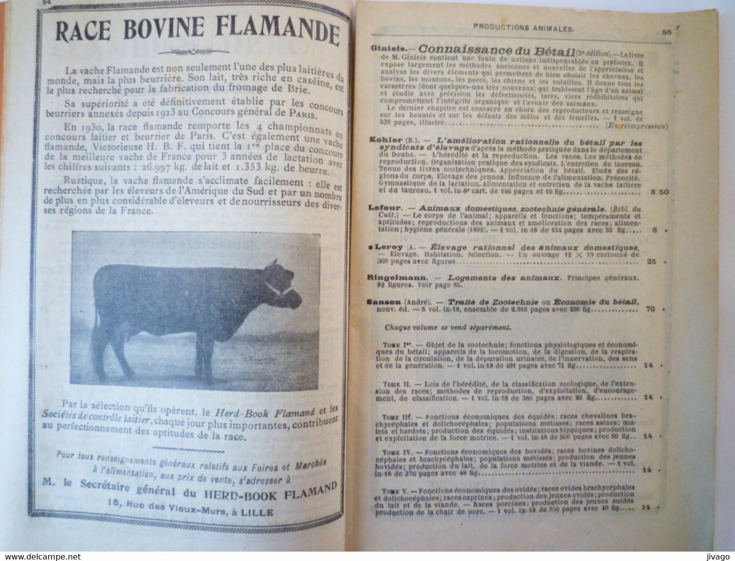 2022 - 1259  LIBRAIRIE AGRICOLE De La  "MAISON RUSTIQUE"  CATALOGUE GENERAL  1931  (124 Pages)   XXX - Non Classés