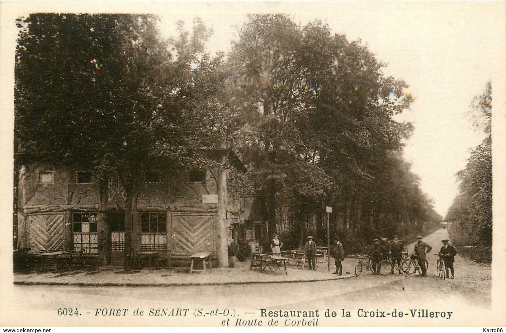 Forêt De Sénart * Le Restaurant De La Croix De Villeroy * La Route De Corbeil - Sénart