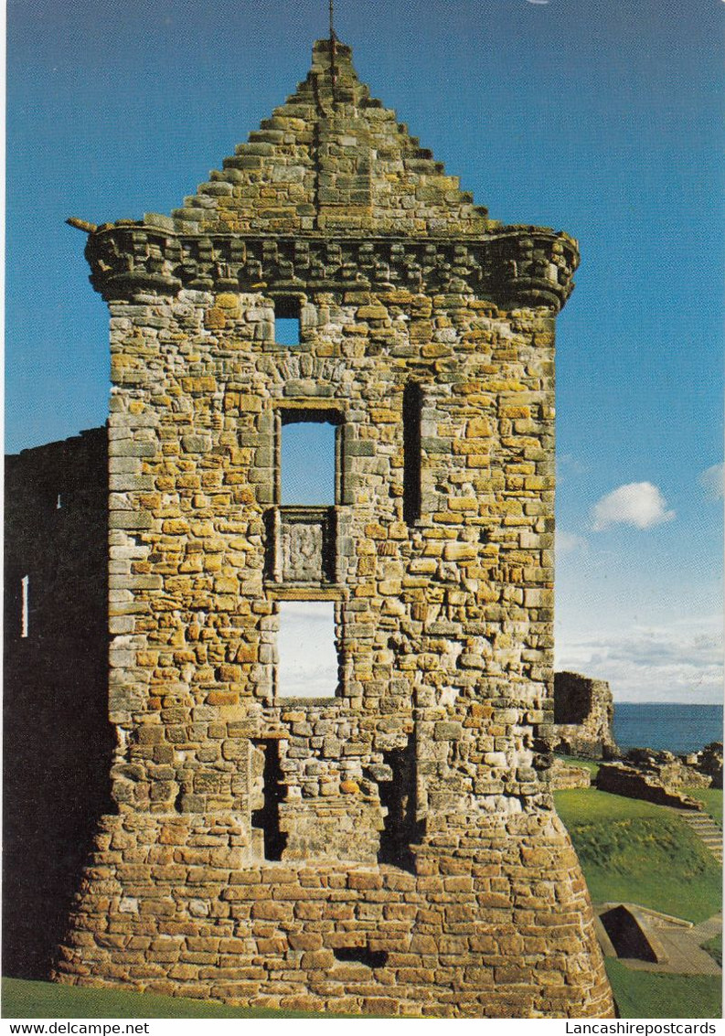 Postcard St Andrews Castle The Fore Tower Fife Scotland My Ref B25374 - Fife