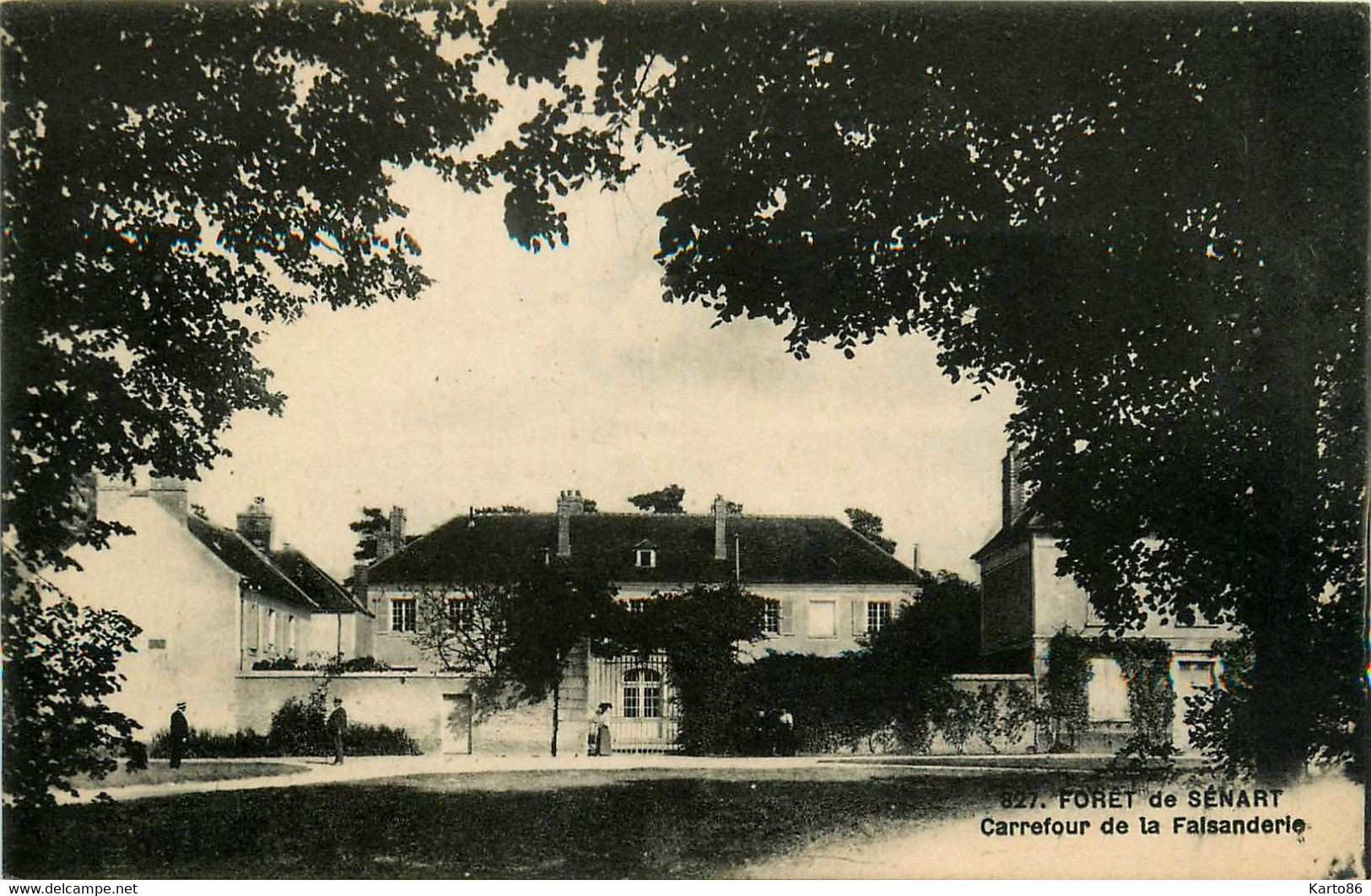 Forêt De Sénart * Le Carrefour De La Faisanderie * Manoir Villa - Sénart