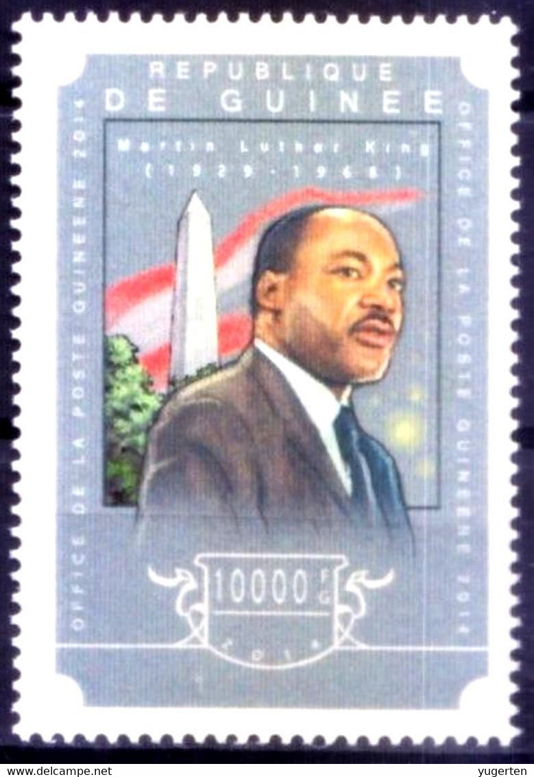 GUINEA 2016 - 1v - MNH - Martin Luther King - Nobel Prize - Peace - Racism - Frieden Paix - Paz - Pace - Vrede Racismo - Martin Luther King