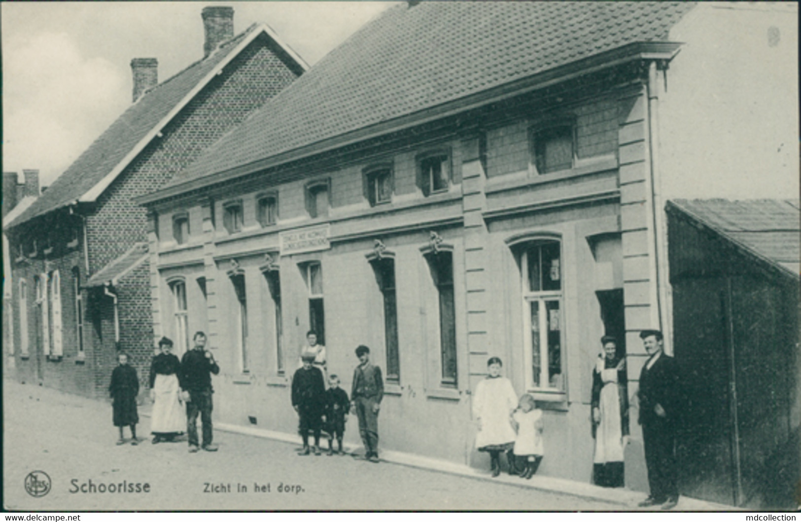 BE MAARKEDAL / Schoorisse - Zicht In Het Dorp / CARTE TRES RARE - Maarkedal