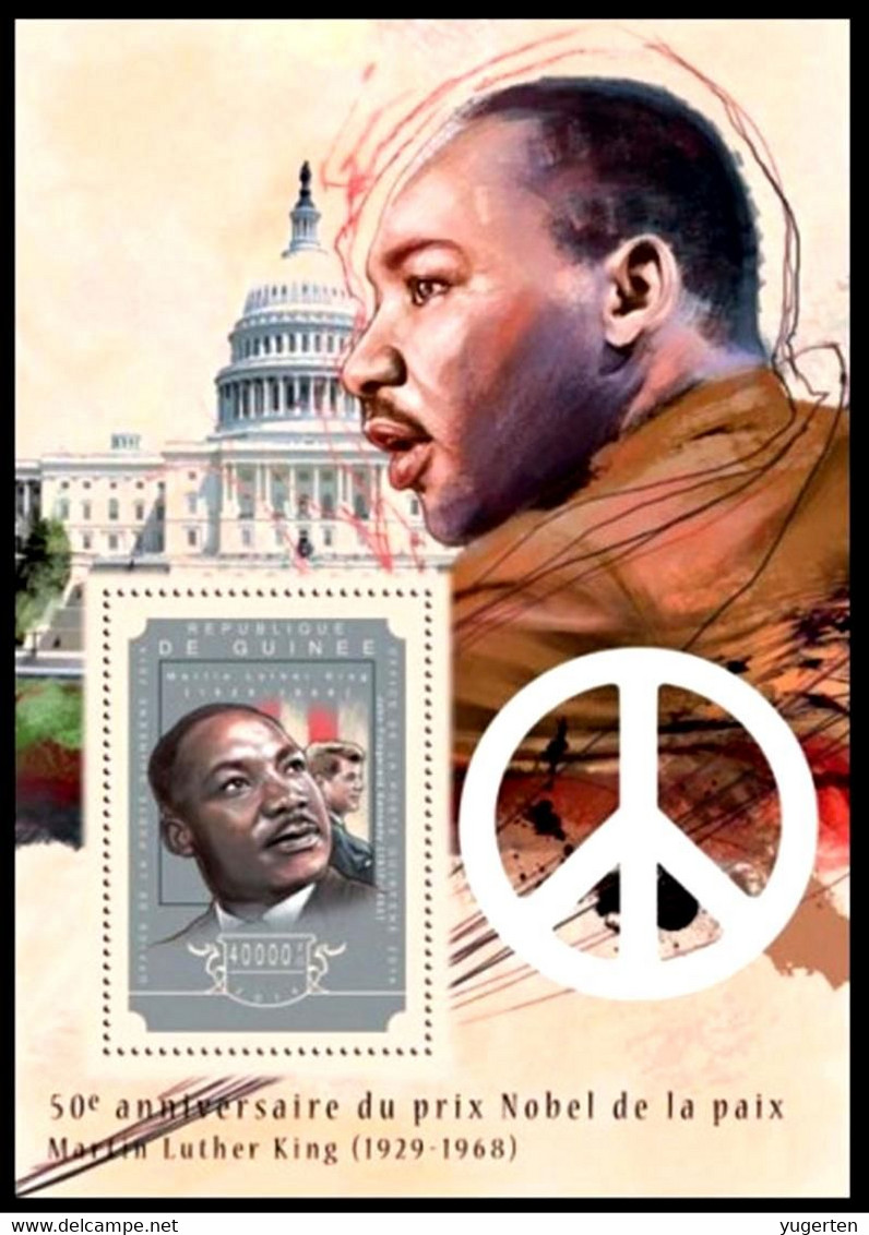 GUINEA 2016 - 1v - MNH - Martin Luther King - Nobel Peace Prize -  - Racism - Frieden Paix - Paz - Pace - Vrede - Martin Luther King