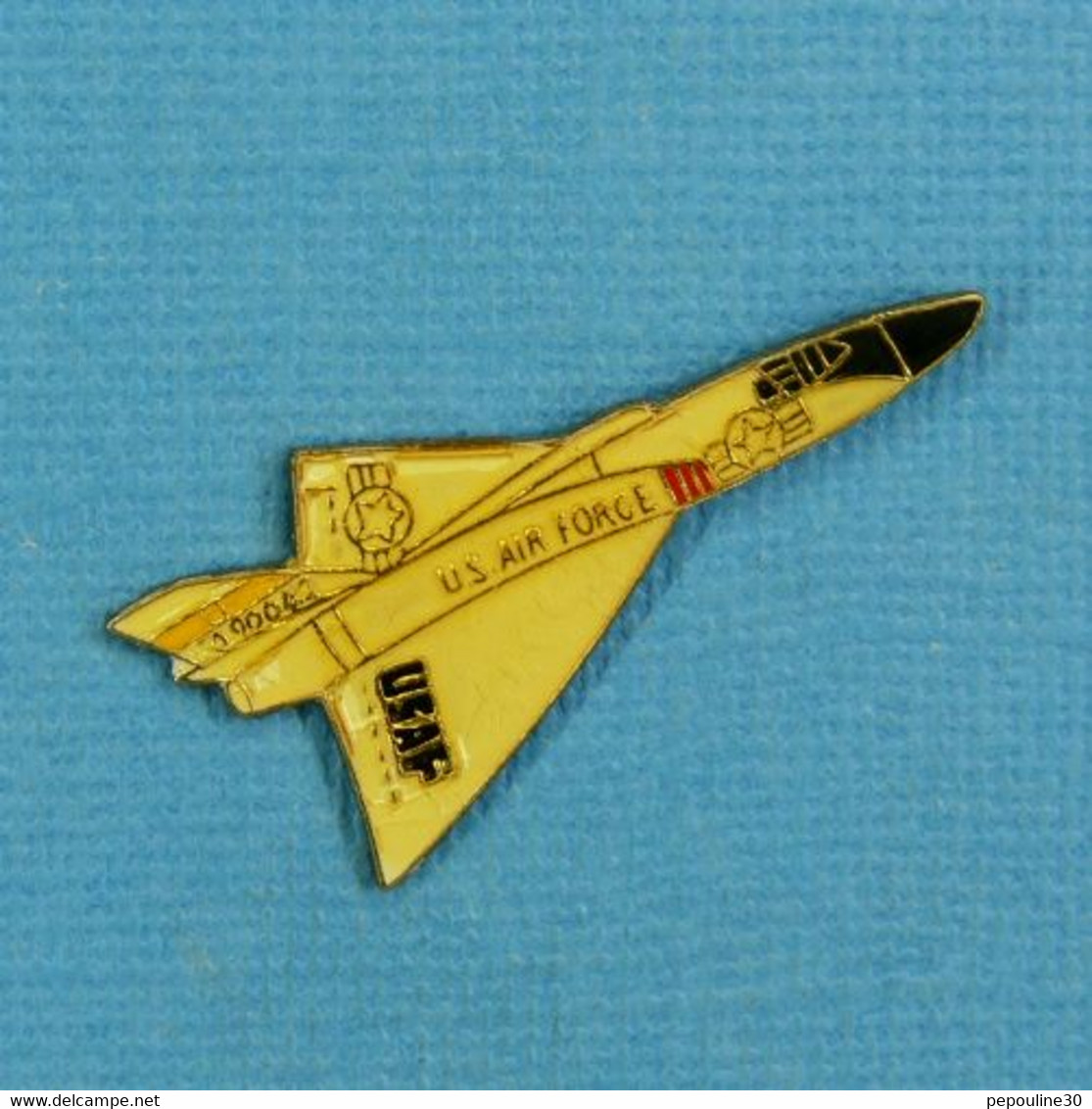 1 PIN'S //  ** USAF / AERONEF SPACE  XF-92 ** - Space