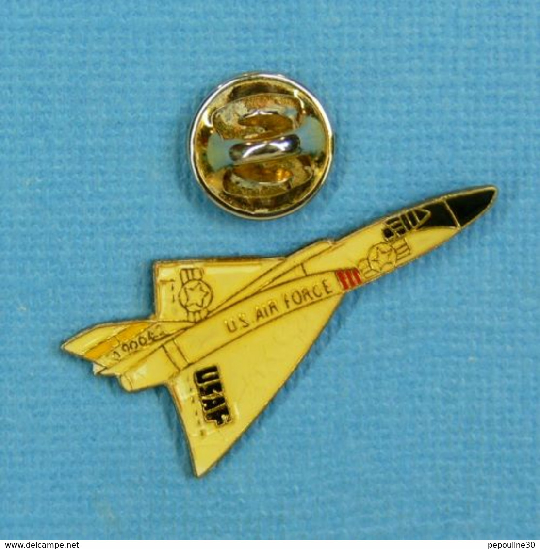 1 PIN'S //  ** USAF / AERONEF SPACE  XF-92 ** - Space