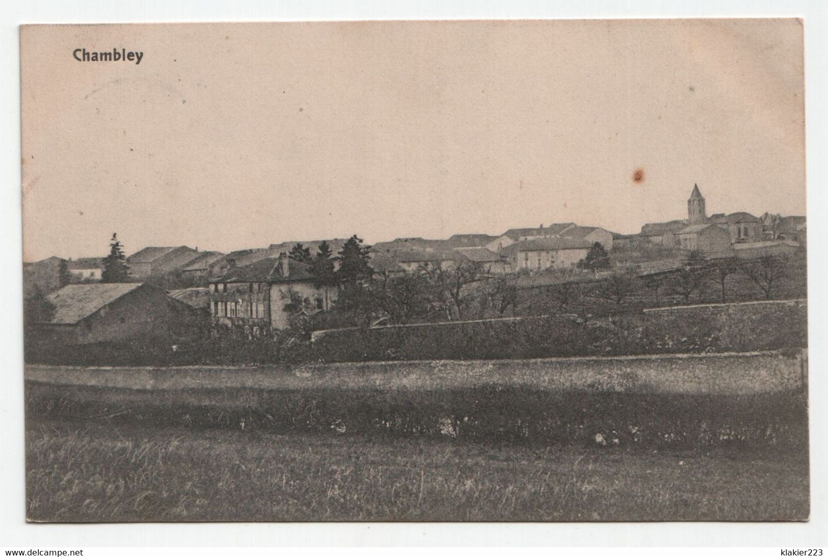 Chambley. Jahr 1916 // Feldpost - Chambley Bussieres