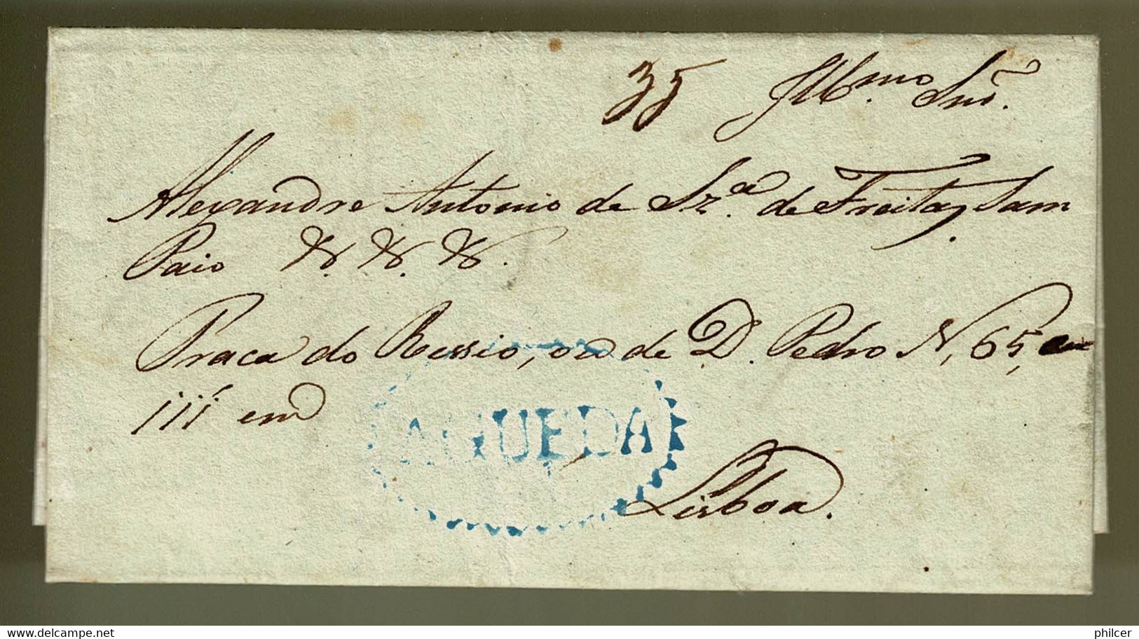 Portugal, 1841, Agueda-Lisboa - ...-1853 Prephilately