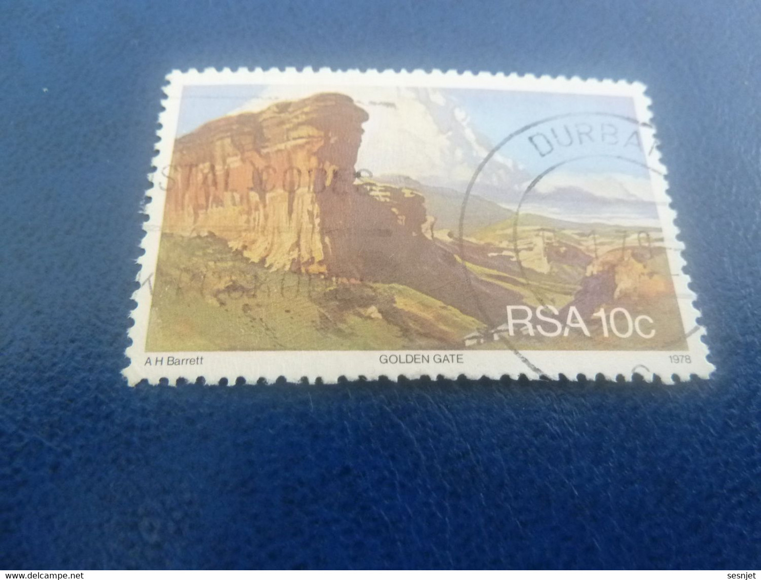 Rsa - Golden Gate - A.H. Barret - 10 C. - Multicolore - Oblitéré - Année 1978 - - Used Stamps