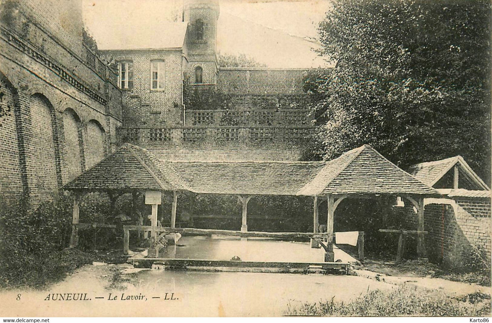 Auneuil * 1904 * Le Lavoir Du Village - Auneuil