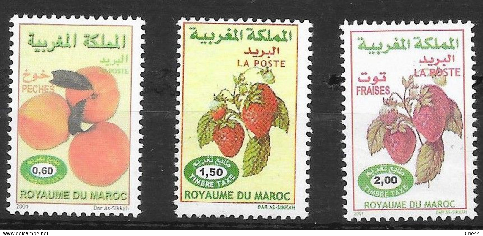 Timbre Taxe. N°48A, 49A, 50A Chez Michel. (Voir Commentaires) - Marruecos (1956-...)