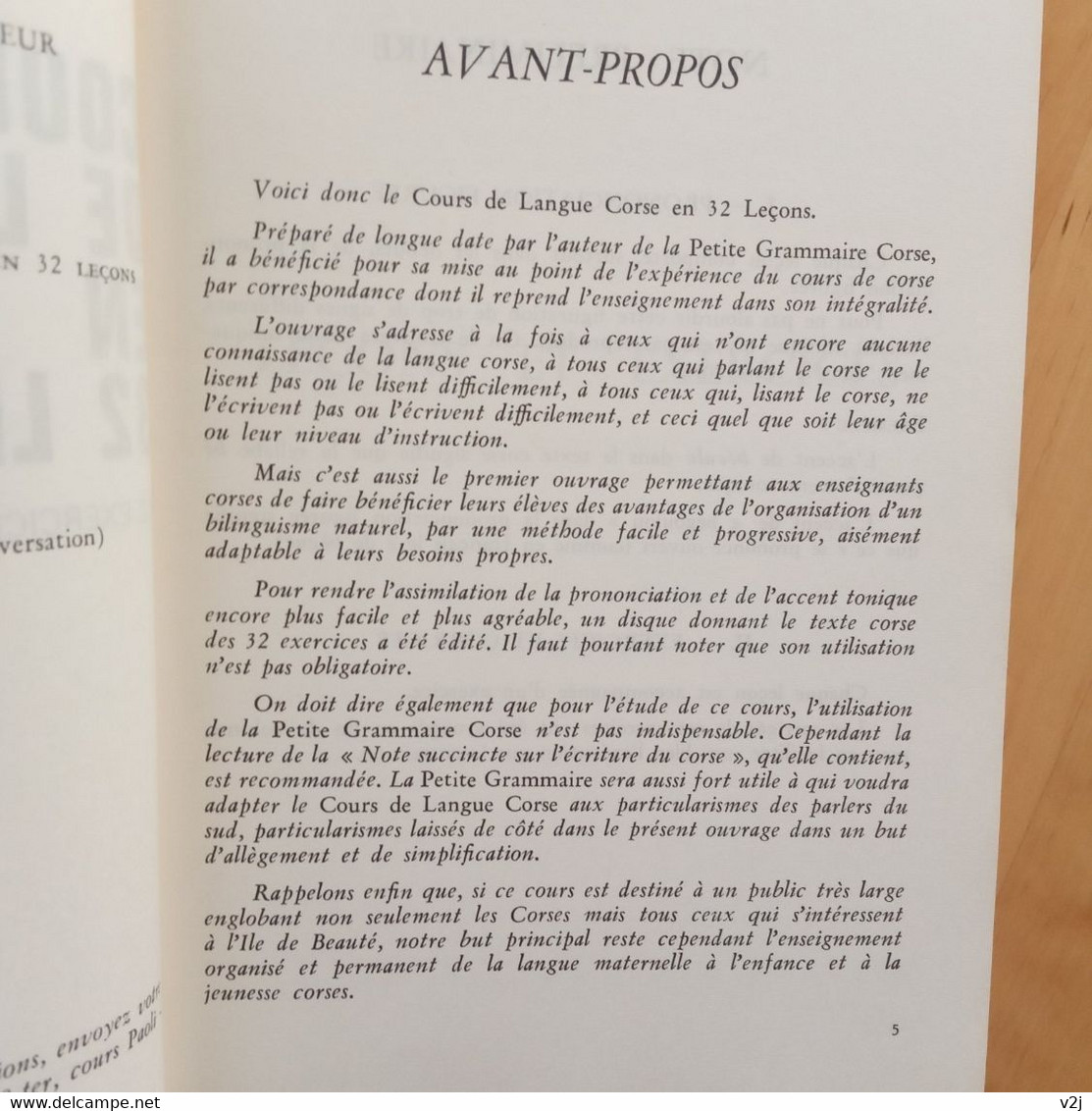 Cours De Langue Corse En 32 Leçons Jean Albertini - Corse