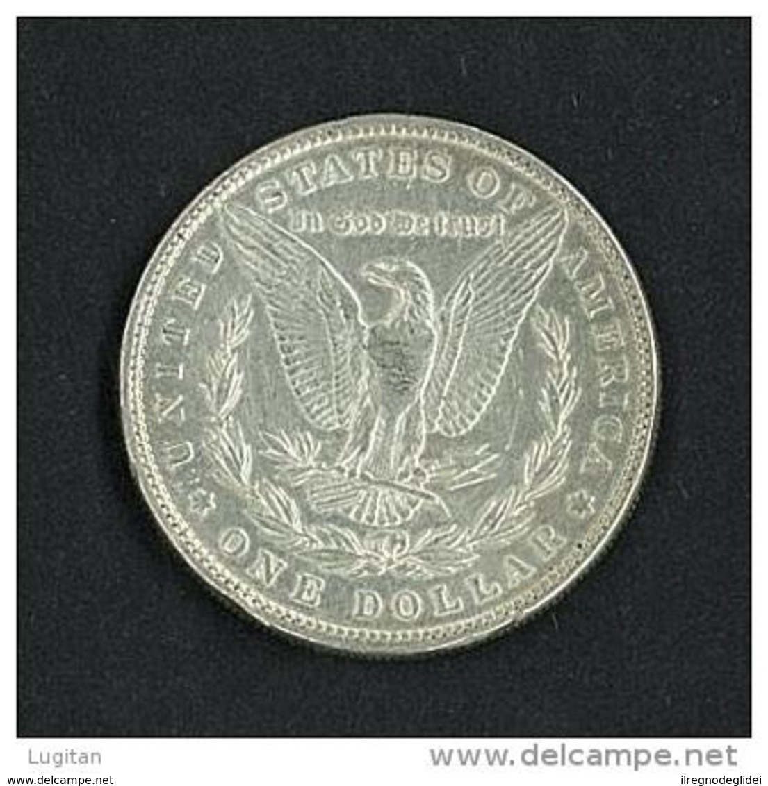 STATI UNITI - U.S.A. 1 DOLLARO 1887 MORGAN ARGENTO 900/1000 - OSSIDO NATURALE NON PULITA - 1878-1921: Morgan