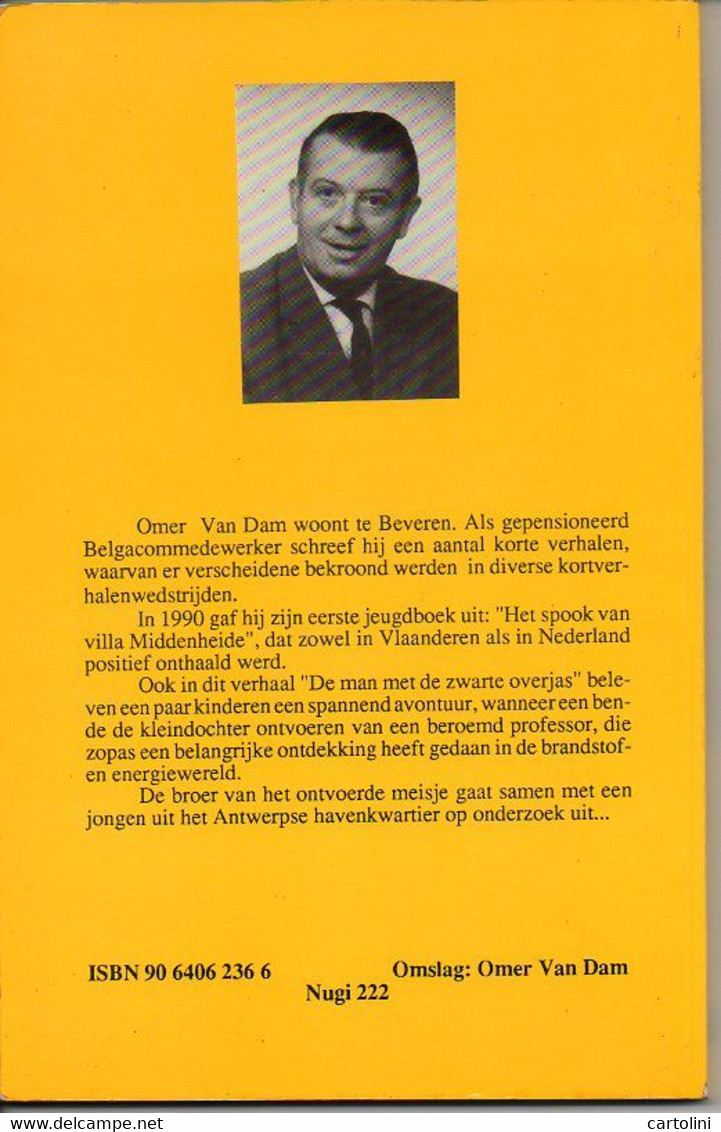 Beveren-Waas    De Man Met De Zware Overjas Jeugdboek Dr Omer Van Dam    Blz 54 - Private Detective & Spying