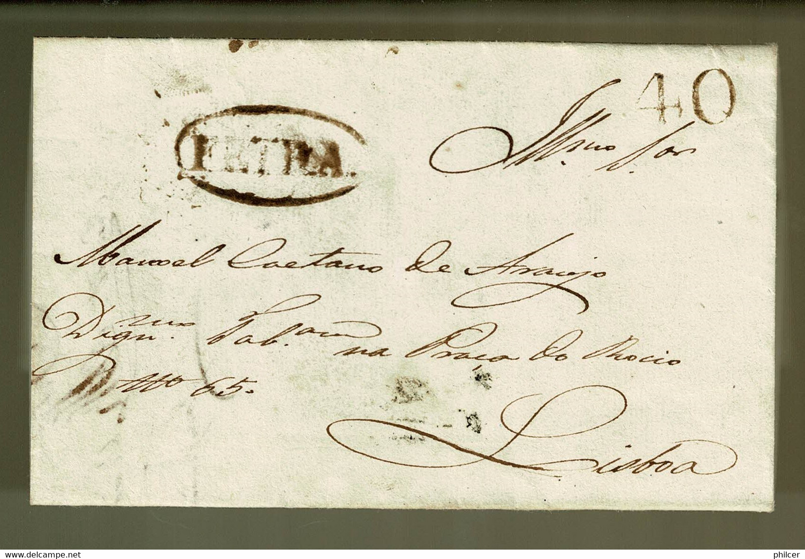 Portugal, 1834, Feira-Lisboa - ...-1853 Prephilately