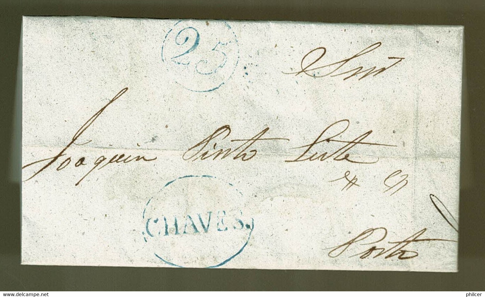 Portugal, 1846, Chaves-Porto - ...-1853 Prephilately