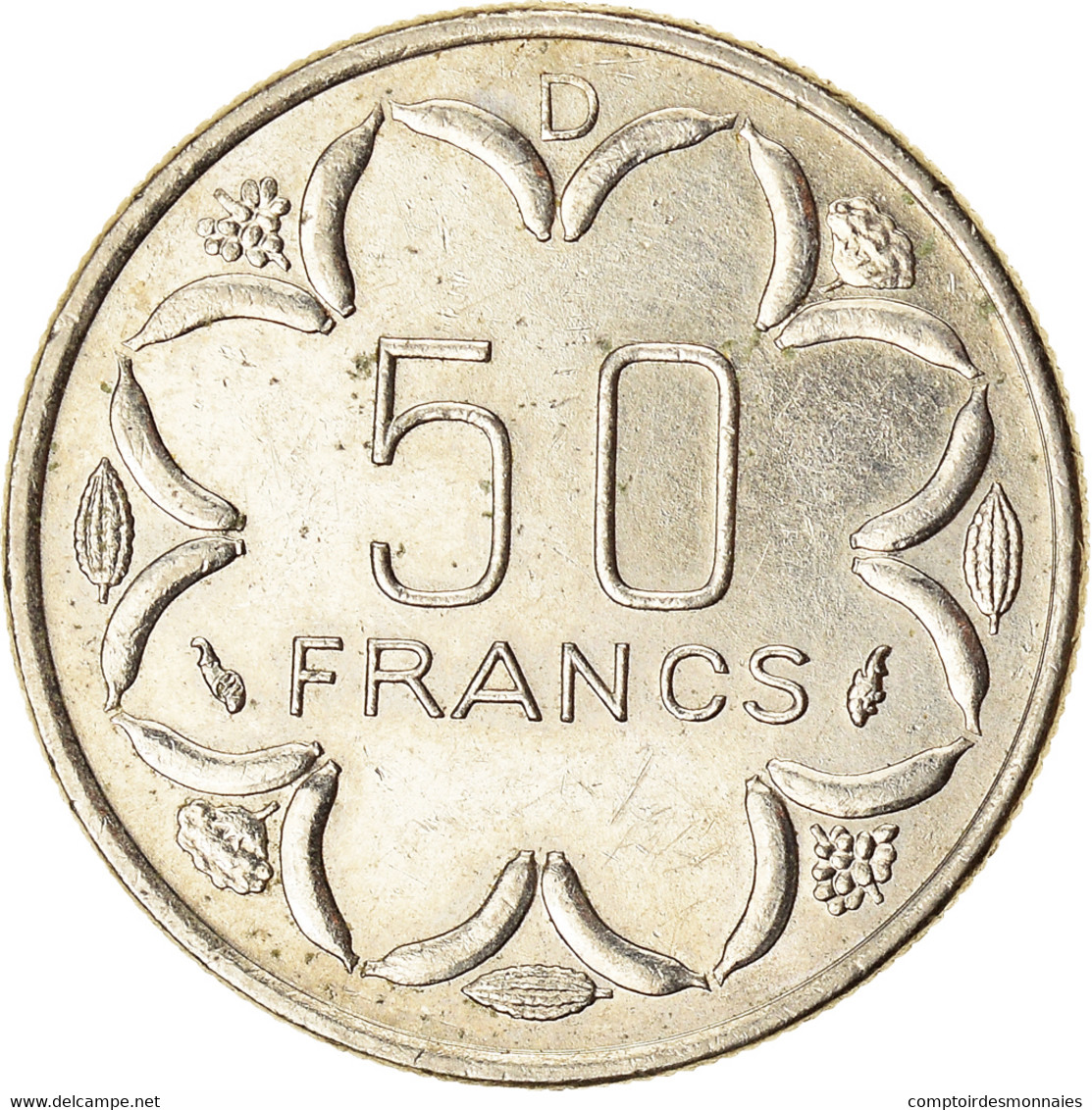 Monnaie, Communauté économique Des États De L'Afrique De L'Ouest, 50 Francs - Elfenbeinküste