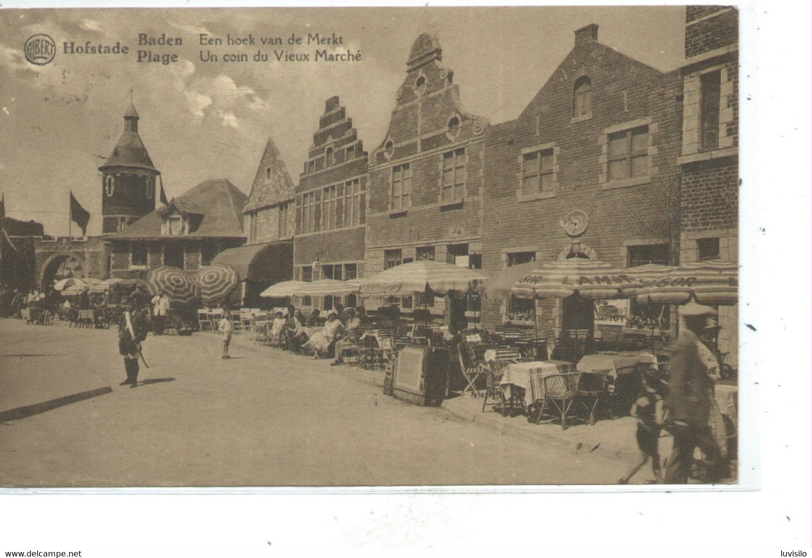 Hofstade Baden Een Hoek V D Merkt - Hofstade Plage Un Coin Du Vieux Marché - Zemst