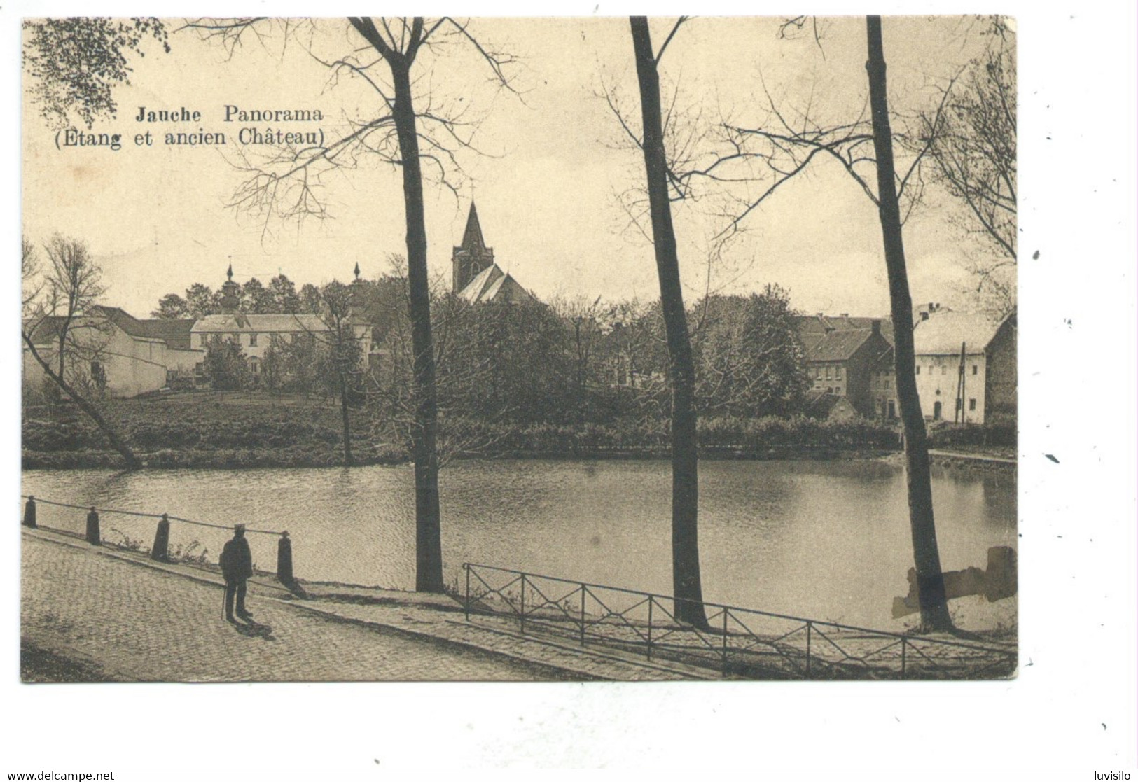 Jauche Panorama Etang Et Ancien Château - Orp-Jauche