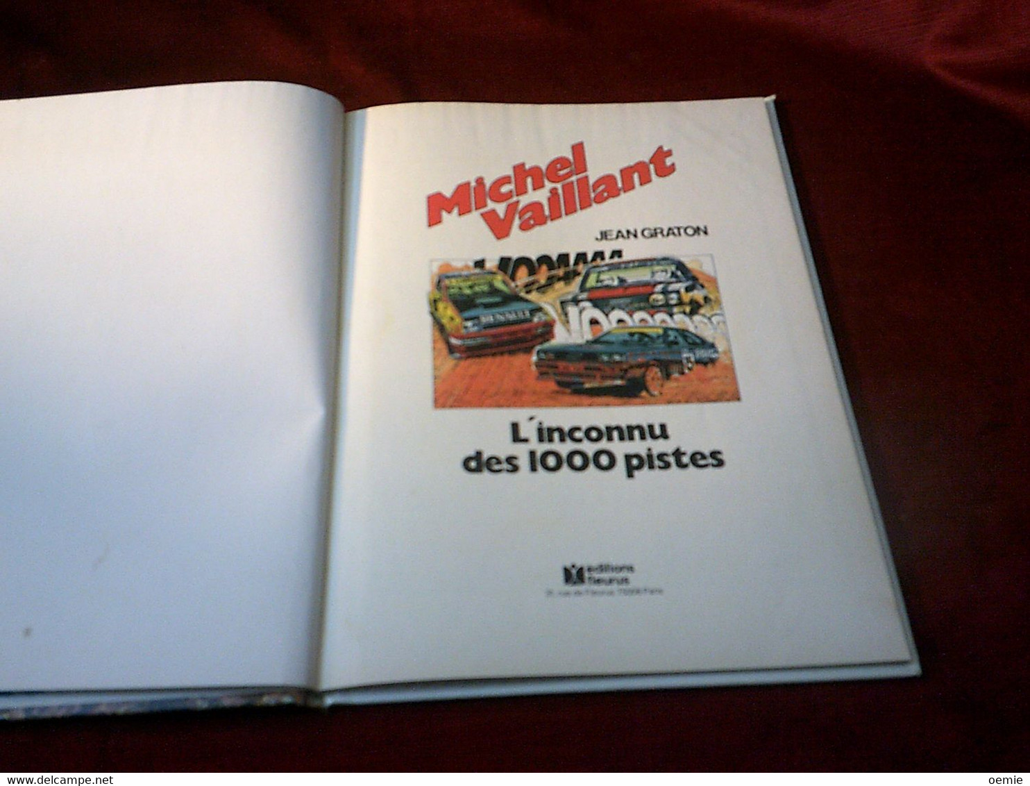 MICHEL  VAILLANT  L'INCONNU DES 1000 PISTES - Michel Vaillant