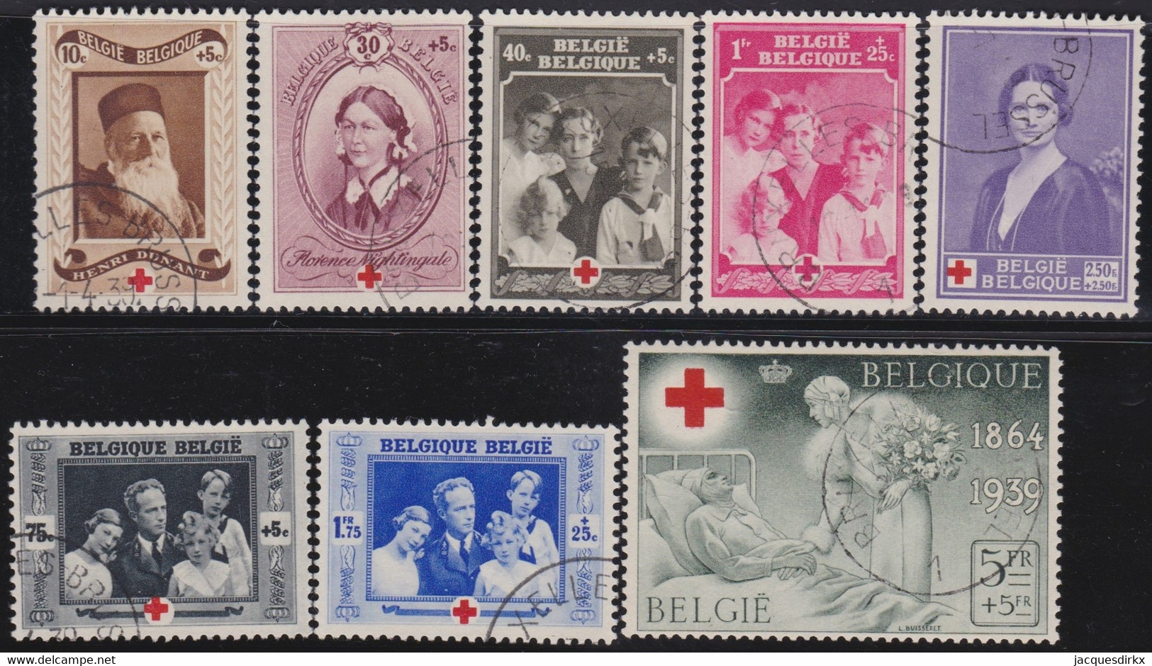 Belgie    .    OBP   .    496/503     .     O      .   Gestempeld     . /.    Oblitéré - Used Stamps