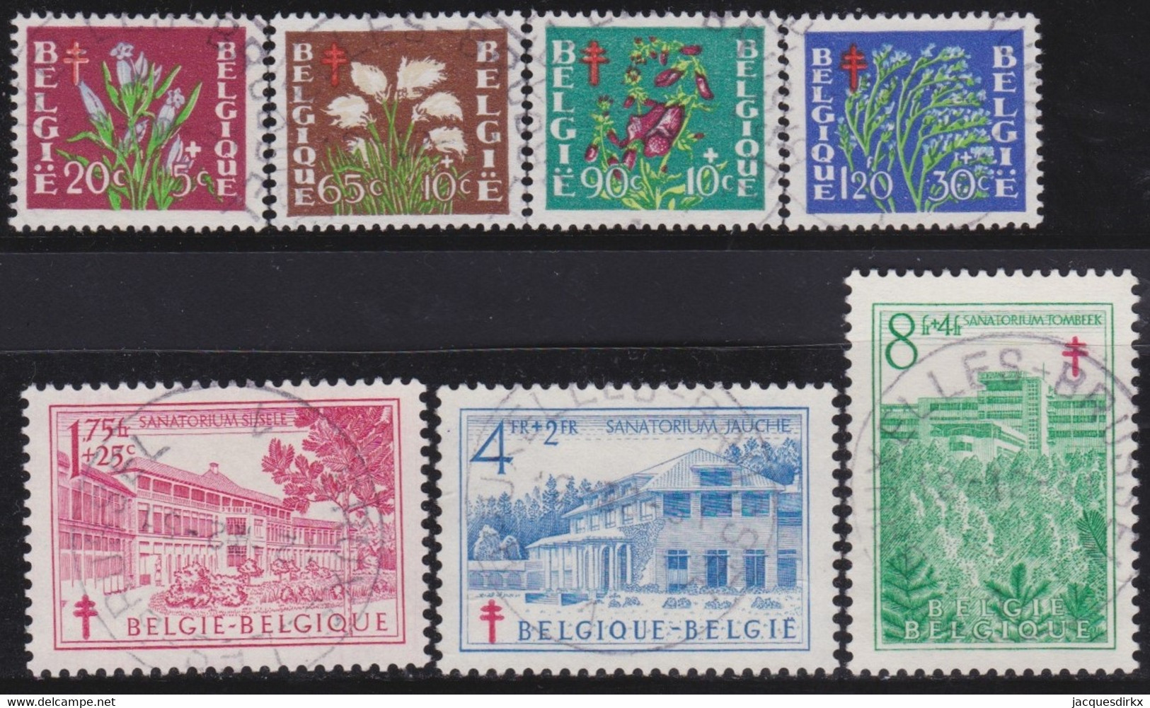 Belgie    .    OBP   .  834/840     .     O      .   Gestempeld     . /.    Oblitéré - Used Stamps