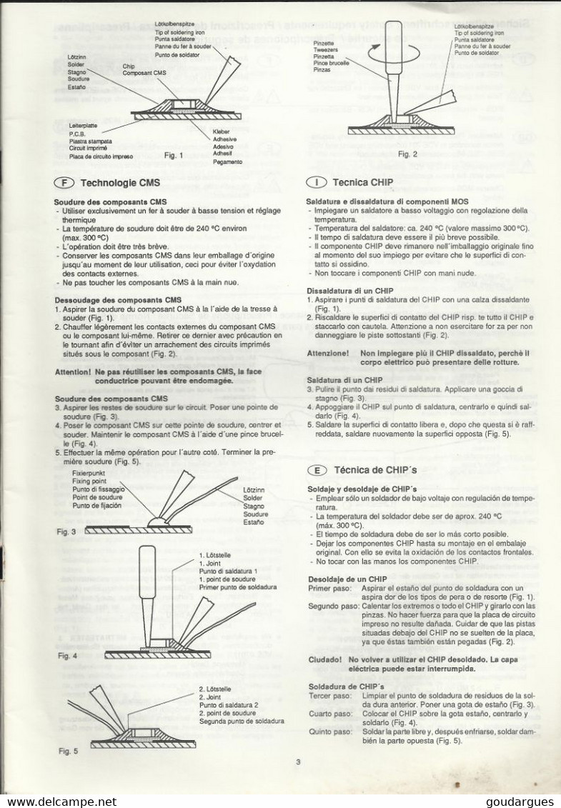 Récepteur De Télévision Par Satellite - Satellit - TV - Receiver - Grundig Servicemanual - STR 10 - Fernsehgeräte