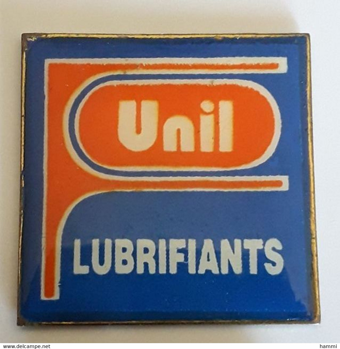 UU246 Pin's Carburant Oil Huile UNIL Lubrifiants 253 Mm X 23 Mm Achat Immédiat - Carburants