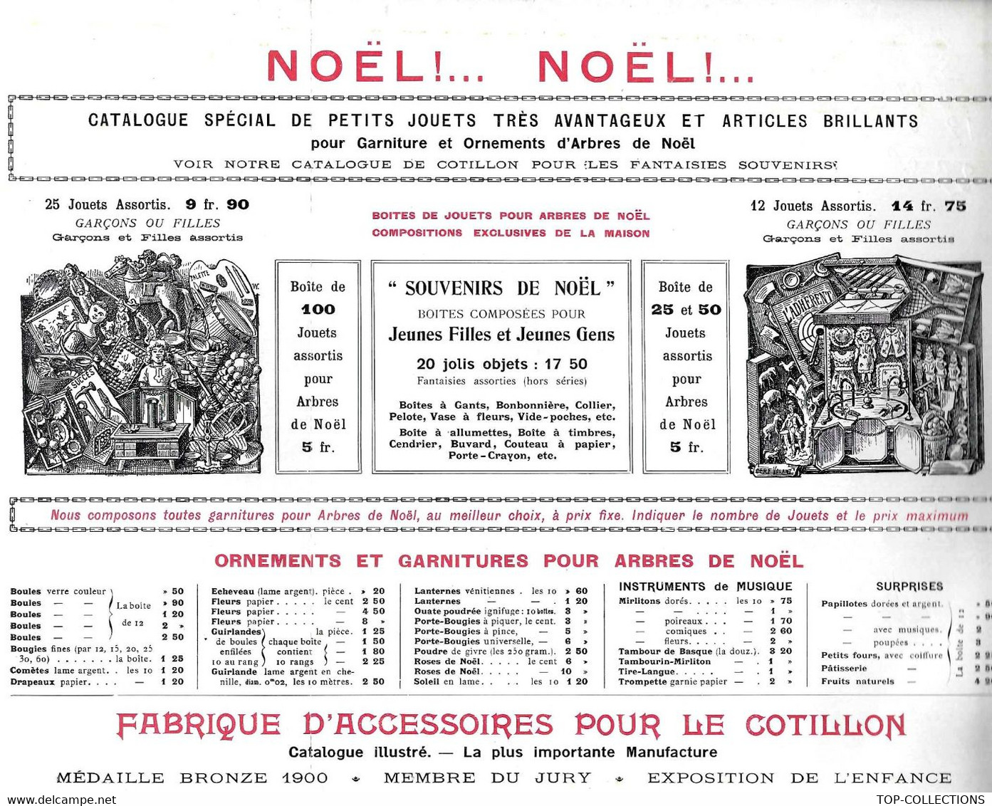 1914 PUBLICITE MANUFACTURE  MAISON DE JOUETS ET JEUX à PARIS DOCUMENT  D EPOQUE Sign. Lebegue  B.E. - Reclame