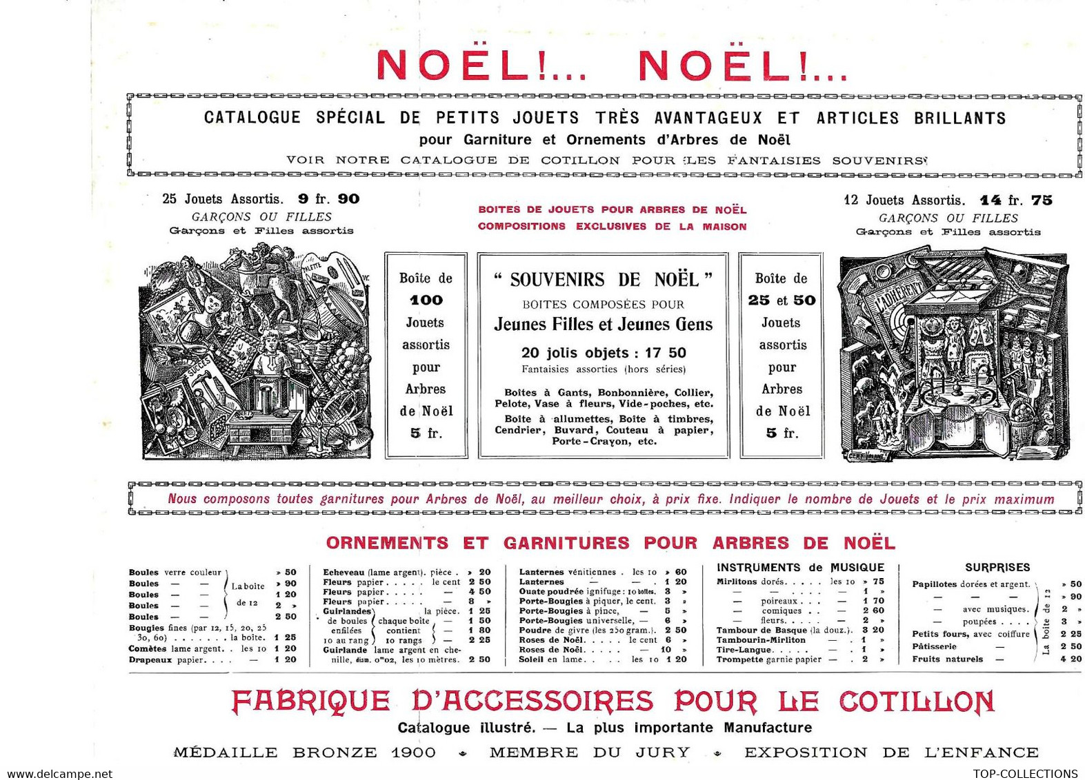 1914 PUBLICITE MANUFACTURE  MAISON DE JOUETS ET JEUX à PARIS DOCUMENT  D EPOQUE Sign. Lebegue  B.E. - Reclame