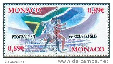 Monaco 2010 - Coupe Du Monde Football, Afrique Du Sud / Soccer World Cup, South Africa - MNH - 2010 – South Africa